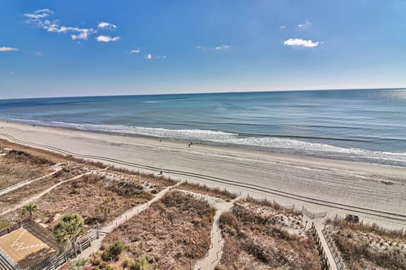 Oceanfront Waterpointe1 1007-3b/2b-Sleeps 6-Balcony-WIFI-TV-Pool-Family Friendly